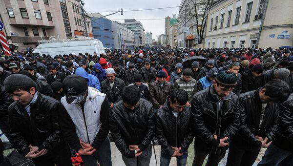 Празднование Курбан-байрама в Москве Празднование Курбан-байрама в Москве