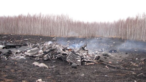 Фрагменты самолета Су-24, потерпевшего крушение в Челябинской области Фрагменты самолета Су-24, потерпевшего крушение в Челябинской области