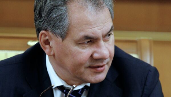 Министр обороны РФ Сергей Шойгу Министр обороны РФ Сергей Шойгу