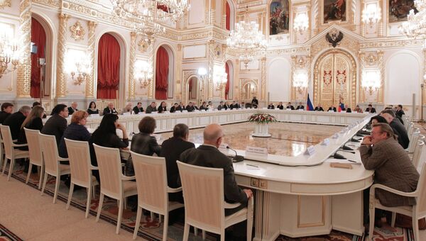 В.Путин проводит заседание Совета при президенте РФ В.Путин проводит заседание Совета при президенте РФ