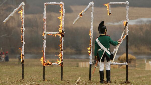 Реконструкция сражения 1812 года на реке Березине. Архив Реконструкция сражения 1812 года на реке Березине. Архив