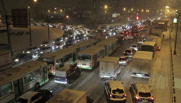 Автомобильные пробки в Москве Автомобильные пробки в Москве