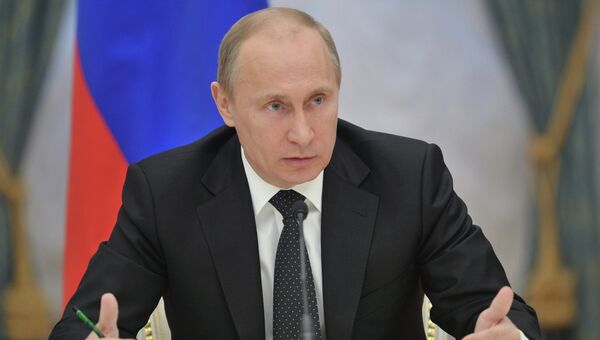 Президент России Владимир Путин. Архив Президент России Владимир Путин. Архив