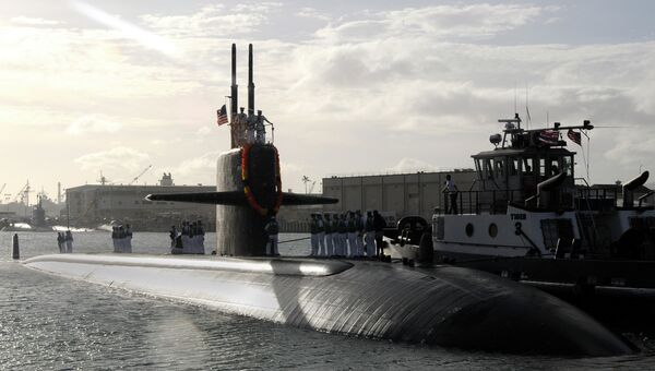 Американская атомная подводная лодка Jacksonville. Архив Американская атомная подводная лодка Jacksonville. Архив