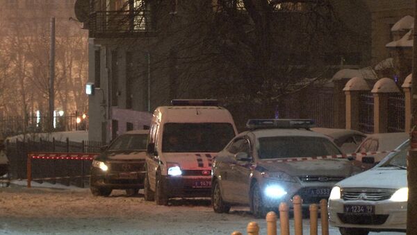 Место нападения на худрука Большого театра Сергея Филина Место нападения на худрука Большого театра Сергея Филина