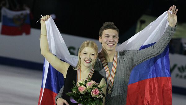 Екатерина Боброва и Дмитрий Соловьев Екатерина Боброва и Дмитрий Соловьев