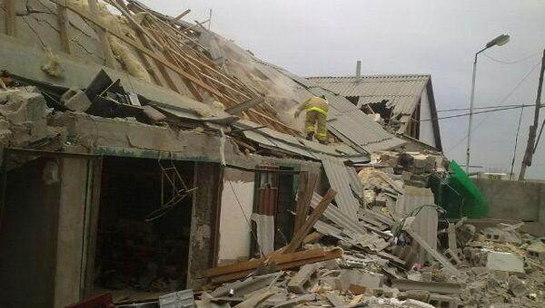 Взрыв бытового газа в жилом доме в с. Дружба Взрыв бытового газа в жилом доме в с. Дружба