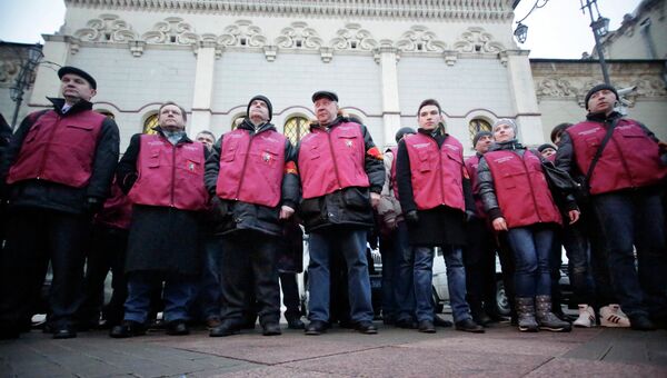 Народные дружинники Народные дружинники