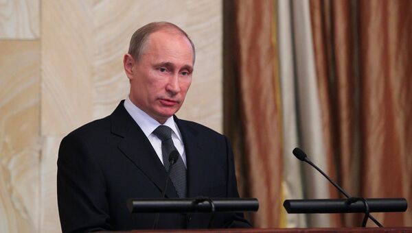 В.Путин на расширенном заседании коллегии ФСБ В.Путин на расширенном заседании коллегии ФСБ