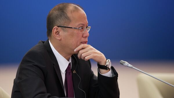 Президент Республики Филиппины Бенигно Акино III, архивное фото Президент Республики Филиппины Бенигно Акино III, архивное фото