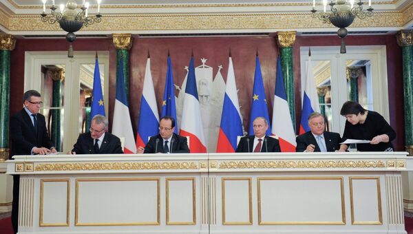 Встреча В.Путина и Ф.Олланда в Кремле Встреча В.Путина и Ф.Олланда в Кремле