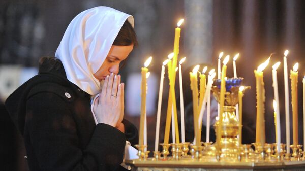 Утренняя служба в Храме Христа Спасителя Утренняя служба в Храме Христа Спасителя