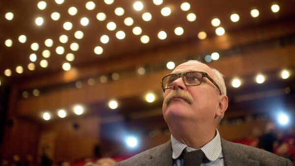 Режиссер, руководитель Союза кинематографистов (СК) РФ Никита Михалков. Архив Режиссер, руководитель Союза кинематографистов (СК) РФ Никита Михалков. Архив