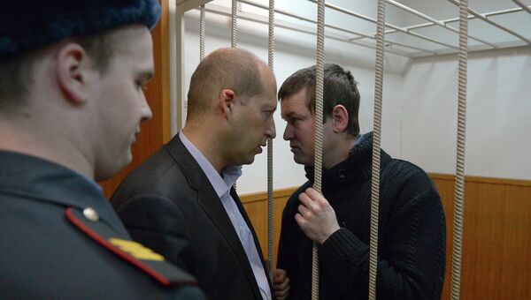 Заседание Басманного суда по делу Леонида Развозжаева. Архивное фото Заседание Басманного суда по делу Леонида Развозжаева. Архивное фото