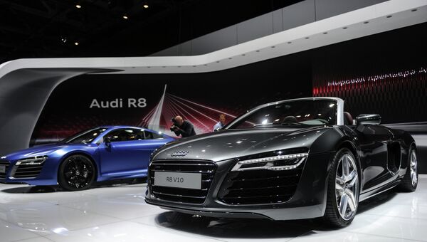 Автомобили Audi. Архивное фото Автомобили Audi. Архивное фото
