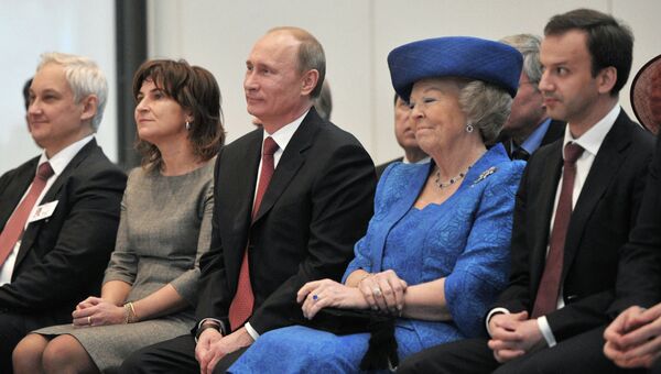 Рабочий визит В.Путина в Нидерланды Рабочий визит В.Путина в Нидерланды