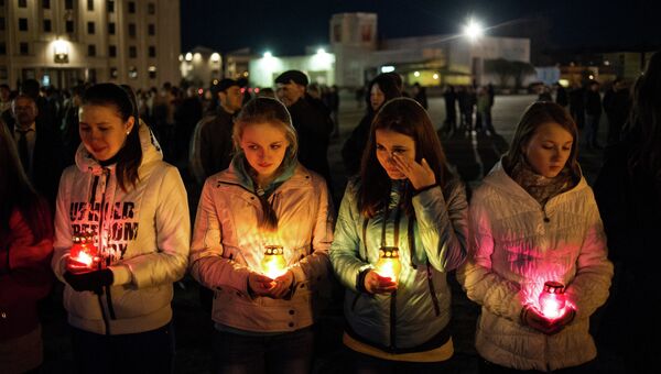 Акция памяти ликвидаторов и жертв аварии на ЧАЭС. Архив Акция памяти ликвидаторов и жертв аварии на ЧАЭС. Архив