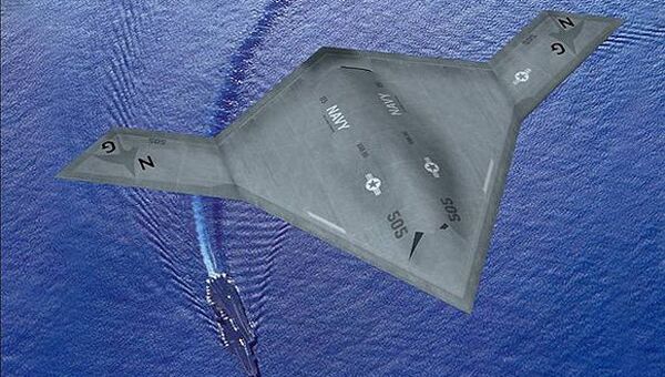 Разведывательно-ударный беспилотник X-47B Разведывательно-ударный беспилотник X-47B