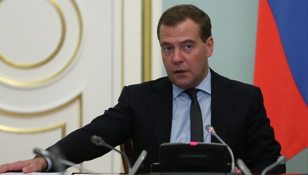 Председатель правительства России Дмитрий Медведев, архивное фото Председатель правительства России Дмитрий Медведев, архивное фото