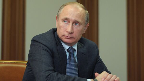 Президент РФ Владимир Путин. Архивное фото Президент РФ Владимир Путин. Архивное фото