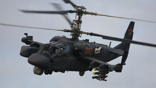 Вертолет Ka-52 Вертолет Ka-52