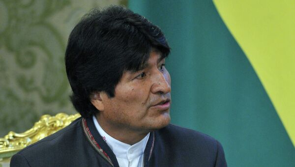 Президент Боливии Эво Моралес Айма. Архивное фото Президент Боливии Эво Моралес Айма. Архивное фото