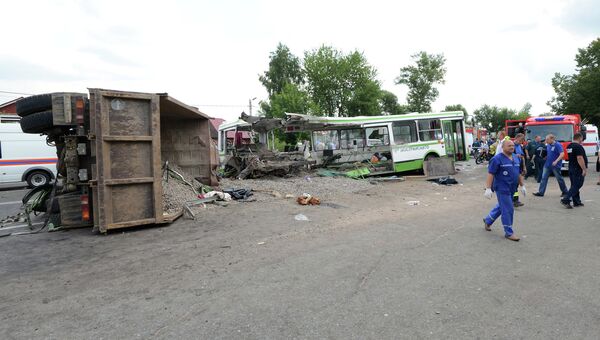 Крупное ДТП на территории Новой Москвы Крупное ДТП на территории Новой Москвы