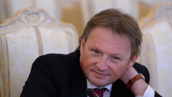Уполномоченный при президенте РФ по правам предпринимателей Борис Титов, архивное фото Уполномоченный при президенте РФ по правам предпринимателей Борис Титов, архивное фото