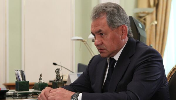 Министр обороны РФ Сергей Шойгу. Архивное фото Министр обороны РФ Сергей Шойгу. Архивное фото