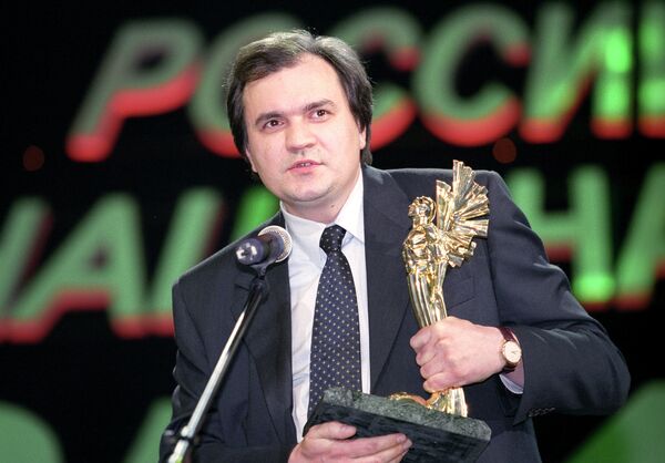 Главный редактор журнала Эксперт Валерий Фадеев на вручении премии Российский Национальный Олимп. 2001 год, Москва Главный редактор журнала Эксперт Валерий Фадеев на вручении премии Российский Национальный Олимп. 2001 год, Москва