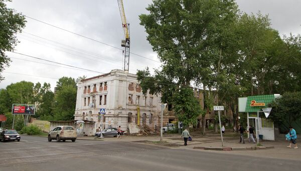 Первая городская больница в Томске. Архивное фото Первая городская больница в Томске. Архивное фото