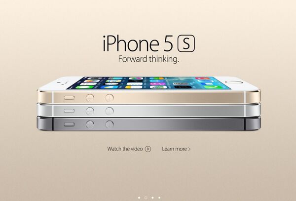 Скриншот сайта apple.com Скриншот сайта apple.com