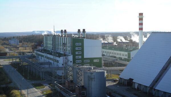 Работа компании ОАО Уралкалий в городе Березники, архивное фото Работа компании ОАО Уралкалий в городе Березники, архивное фото