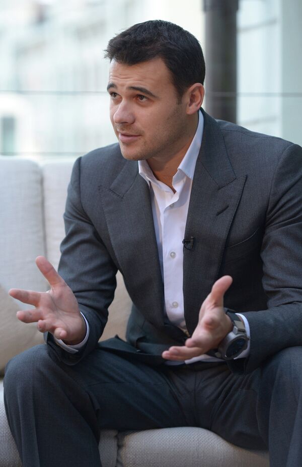 Вице-президент Crocus Group Эмин Агаларов Вице-президент Crocus Group Эмин Агаларов