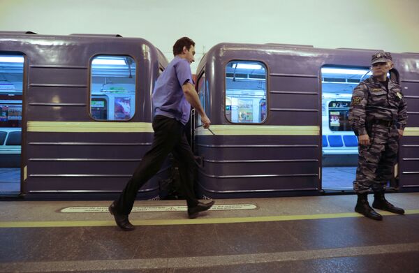 Возгорание в петербургском метро Возгорание в петербургском метро