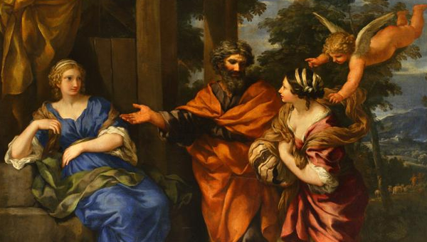 Пьетро да Кортона Возвращение Агари, около 1647 года Пьетро да Кортона Возвращение Агари, около 1647 года