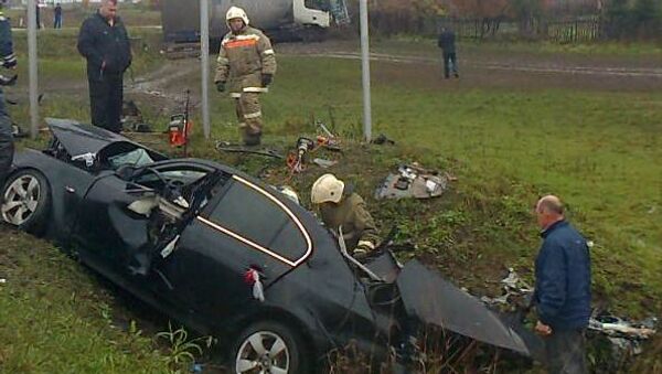 ДТП на трассе М-7 в Чувашии, фото с места события ДТП на трассе М-7 в Чувашии, фото с места события