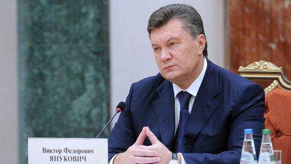 Президент Украины Виктор Янукович, архивное фото Президент Украины Виктор Янукович, архивное фото