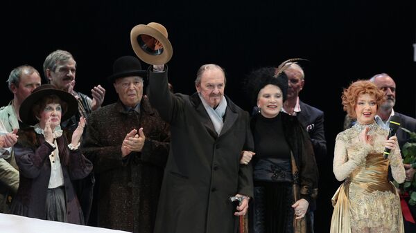 Премьера спектакля Пристань. 85-летие Юрия Яковлева Премьера спектакля Пристань. 85-летие Юрия Яковлева