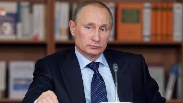 Президент России Владимир Путин, архивное фото Президент России Владимир Путин, архивное фото