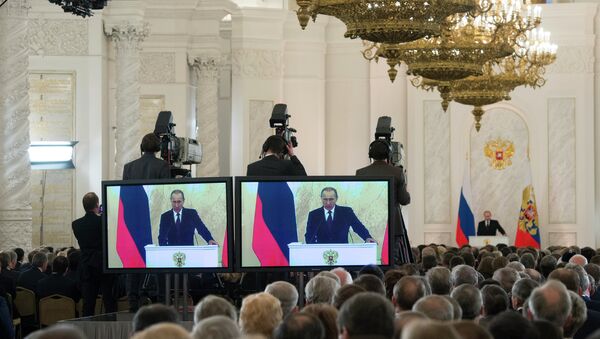 Обращение Президента РФ В. Путина с ежегодным посланием к Федеральному собранию Обращение Президента РФ В. Путина с ежегодным посланием к Федеральному собранию
