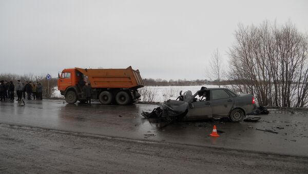 ДТП в Волжском районе Самарской области, фото с места события ДТП в Волжском районе Самарской области, фото с места события