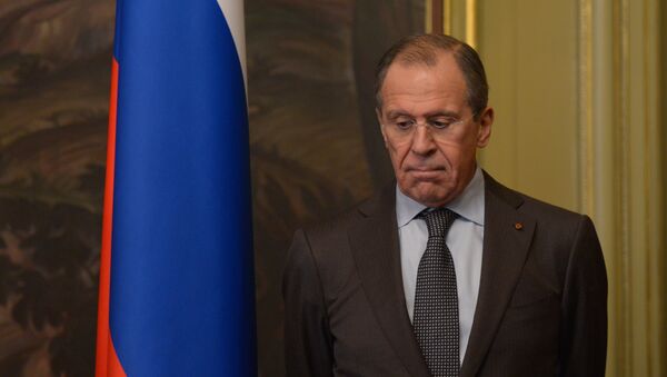 Министр иностранных дел России Сергей Лавров Министр иностранных дел России Сергей Лавров