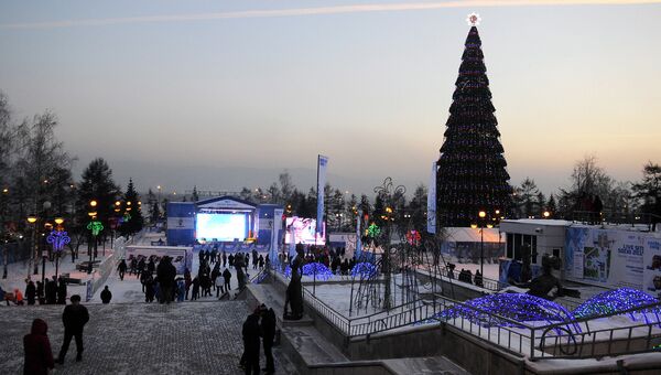Life Sites Sochi в Красноярске. Фото с места событий Life Sites Sochi в Красноярске. Фото с места событий