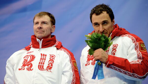 Олимпиада 2014. Бобслей. Мужчины. Двойки. Второй день Олимпиада 2014. Бобслей. Мужчины. Двойки. Второй день