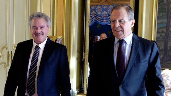 Встреча глав МИД России и Люксембурга. Архивное фото Встреча глав МИД России и Люксембурга. Архивное фото