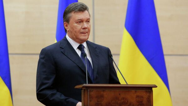 Виктор Янукович во время обращения в Ростове-на Дону Виктор Янукович во время обращения в Ростове-на Дону