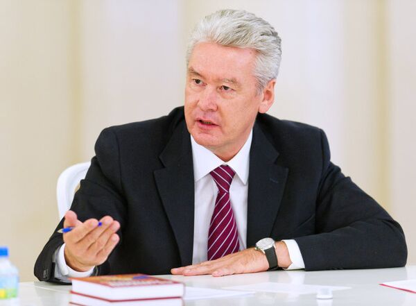 Мэр Москвы Сергей Собянин Мэр Москвы Сергей Собянин
