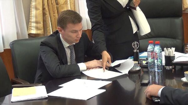 Оперативные кадры обысков в Госстрое по делу о мошенничестве Оперативные кадры обысков в Госстрое по делу о мошенничестве