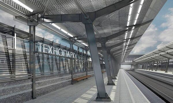 Проект станции метро Технопарк Проект станции метро Технопарк